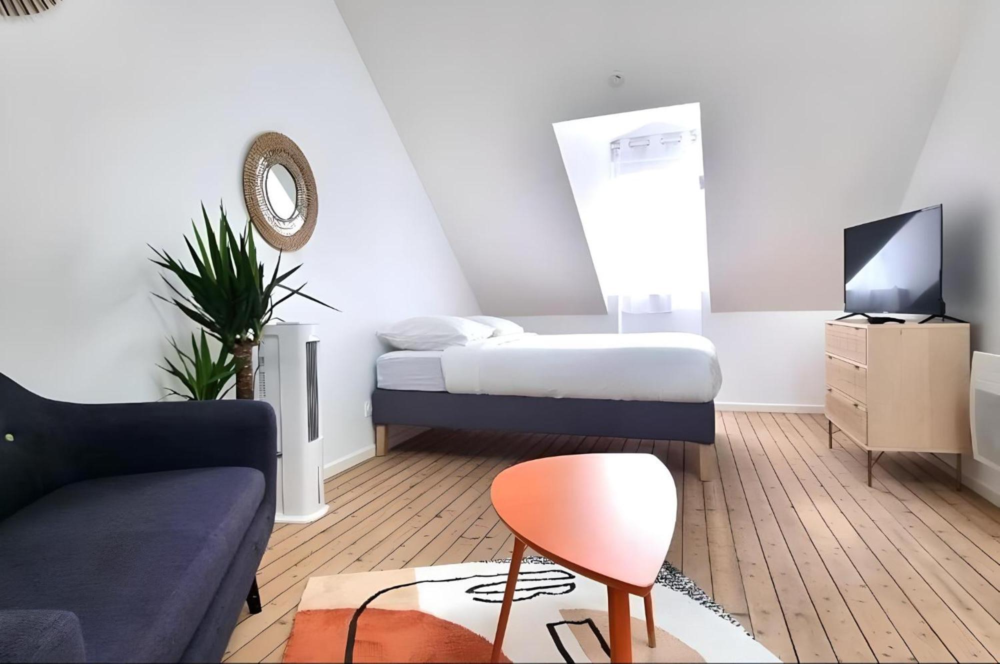 Loft Lumineux Tres Spacieux - Parking Gratuit ชาโตรูซ์ ภายนอก รูปภาพ