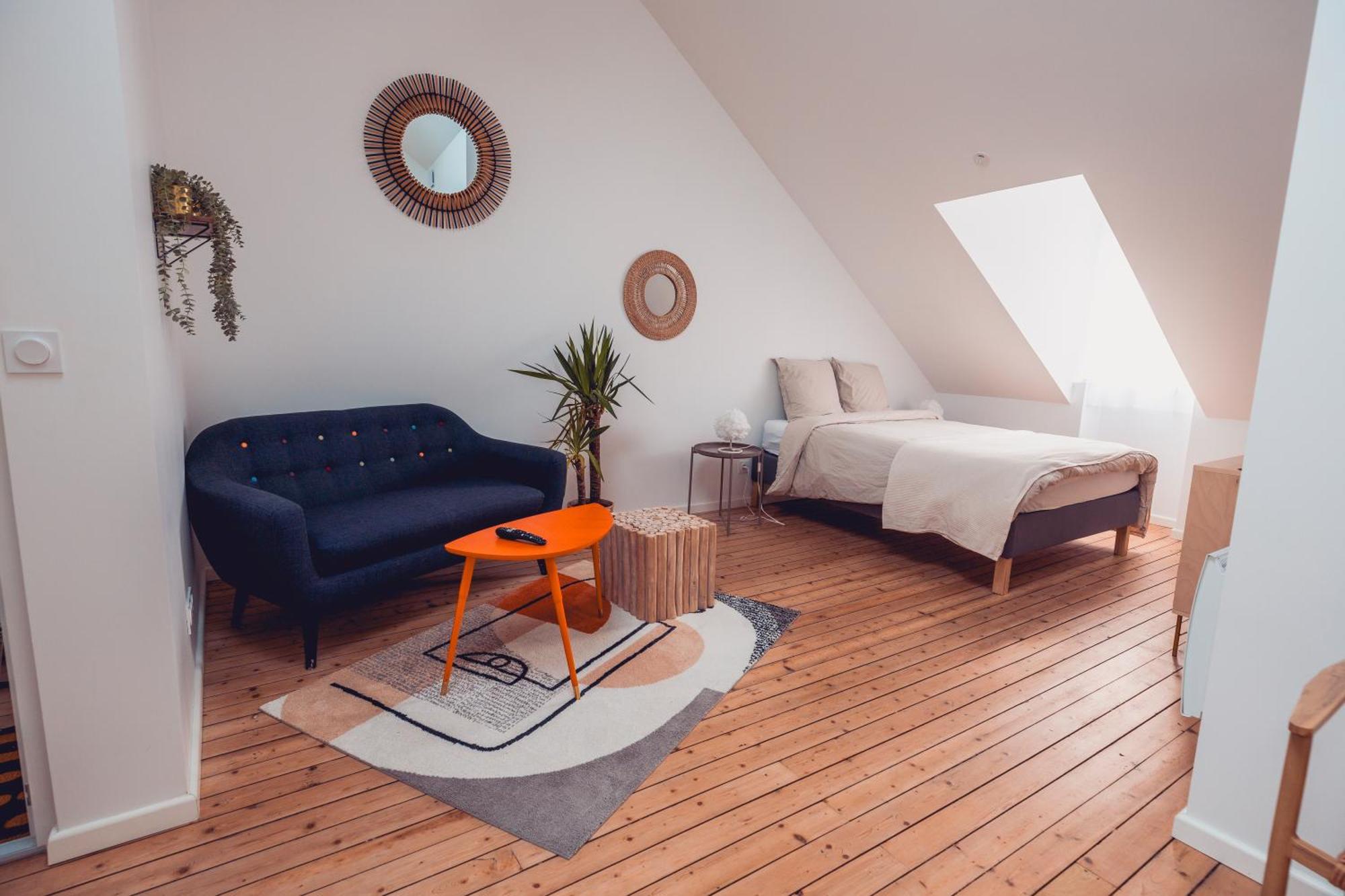 Loft Lumineux Tres Spacieux - Parking Gratuit ชาโตรูซ์ ภายนอก รูปภาพ